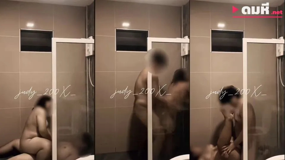 คลิปหลุดมาใหม่ สาวหุ่นอวบเนื้อนมไข่ โดนแฟนจับยกขาเย็ดสดในห้องน้ำครางระงม